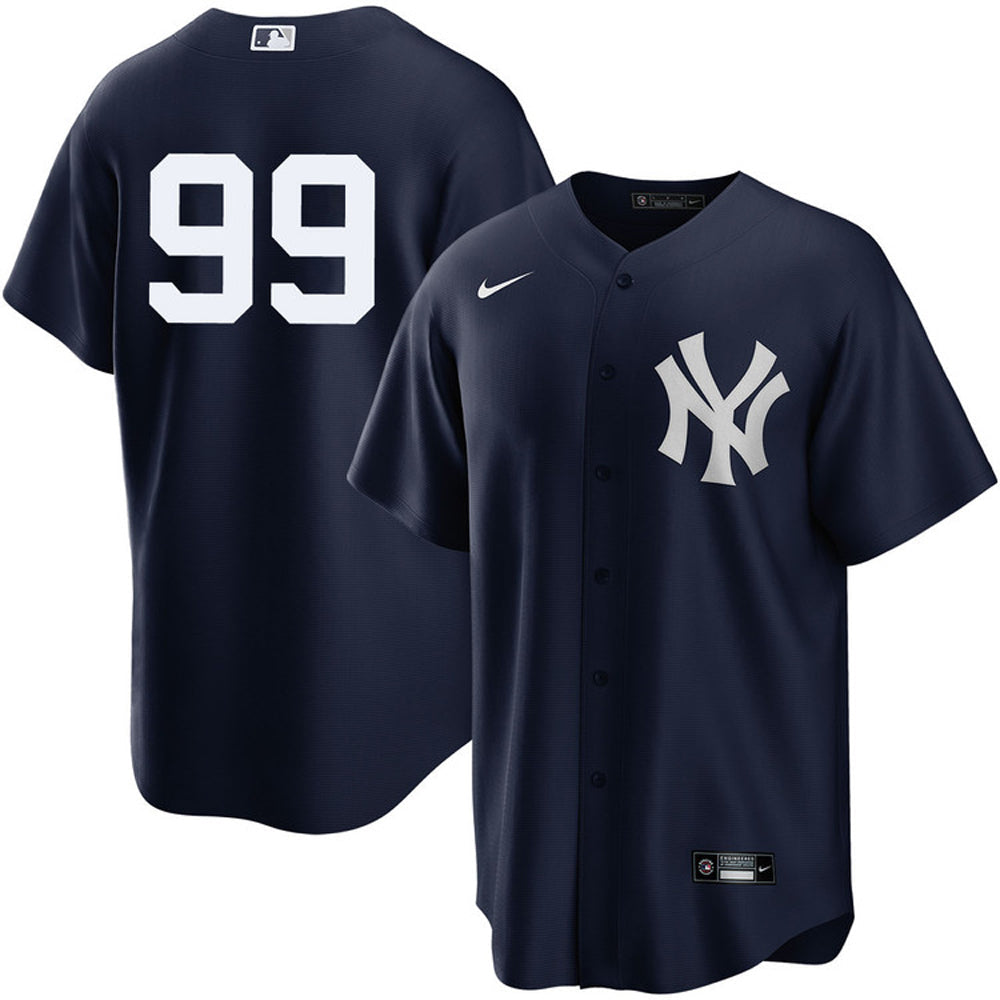Men's New York Yankees Aaron Judge Cool Base Replica Alternate Jersey - Navy